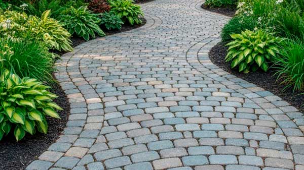 Brolæggerarbejde i Gentofte