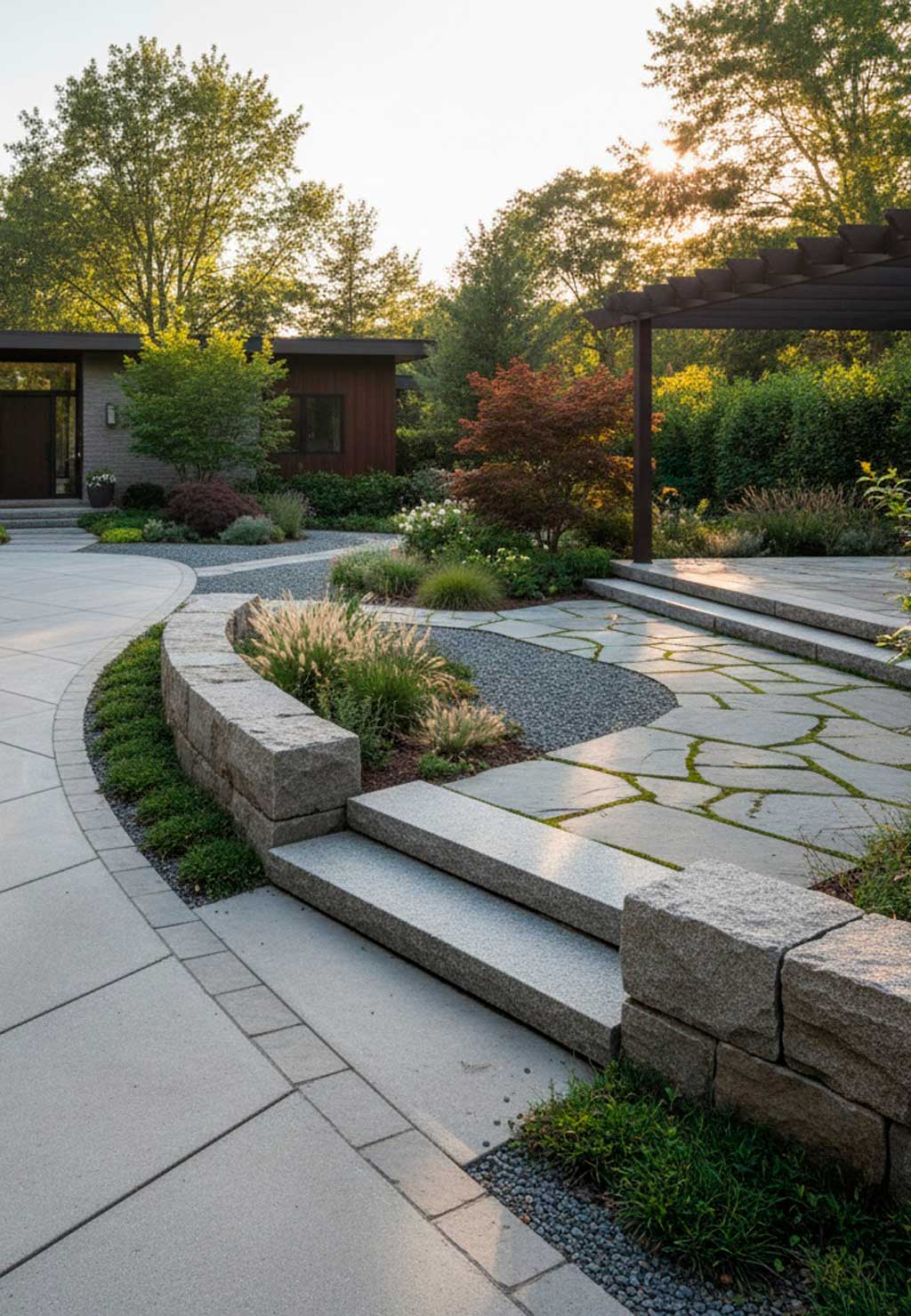 Brolæggerarbejde i Gentofte